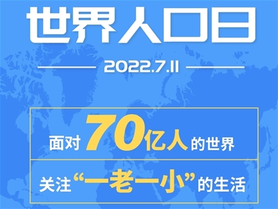 面對70億人的世界 關(guān)注“一老一小”的生活